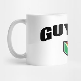 Guyana National Flag Shield Mug